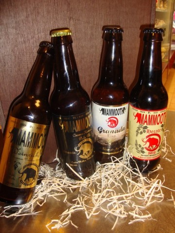 Mammooth, cervezas artesanas elaboradas en Padul