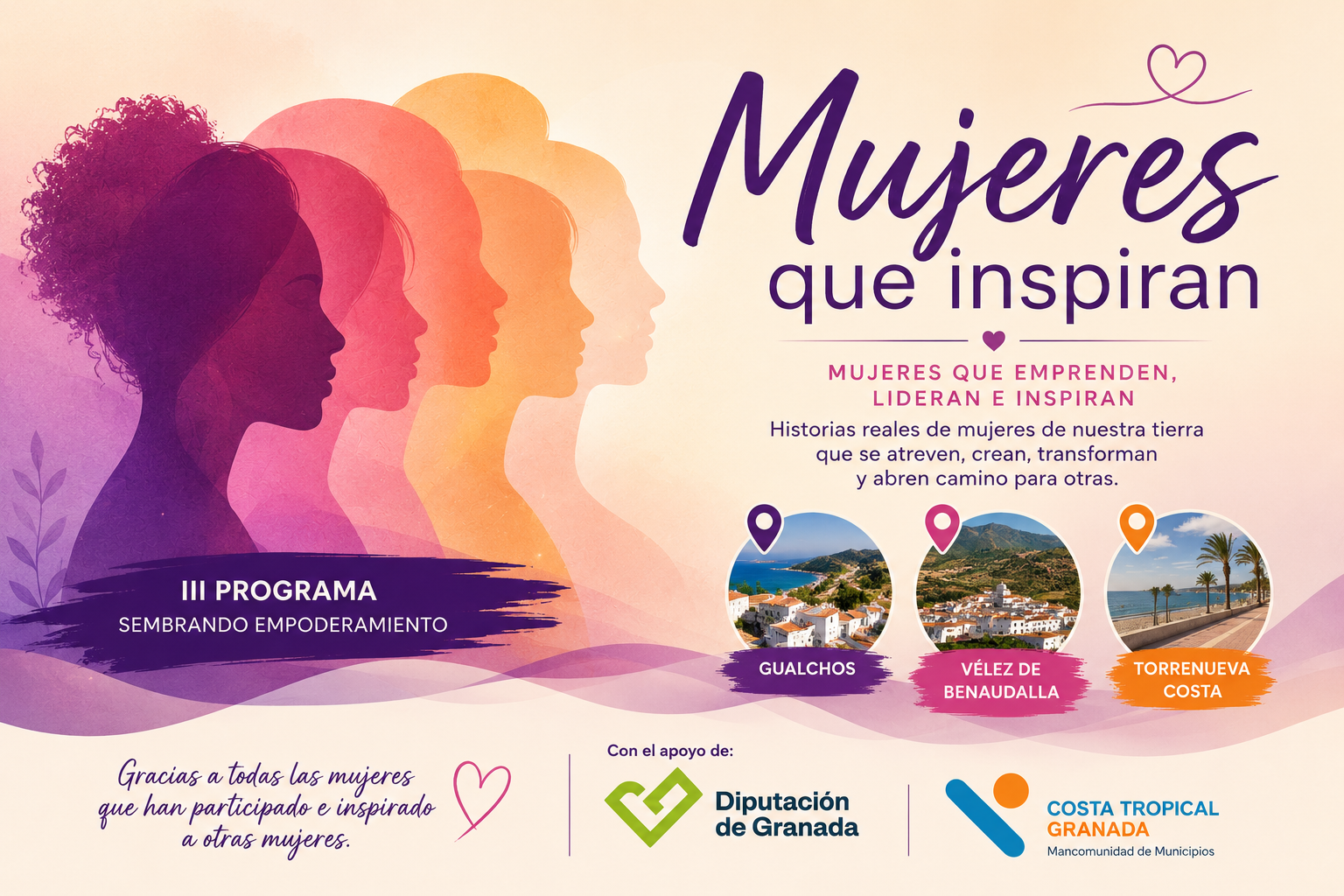 Mujeres que inspiran mujeres que emprenden, lideran y dejan huella